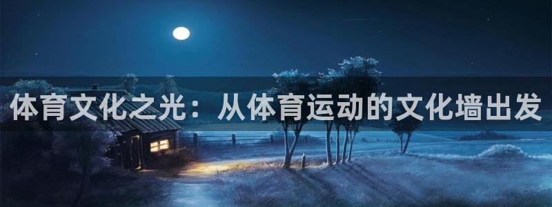 体育文化之光：从体育运动的文化墙出发