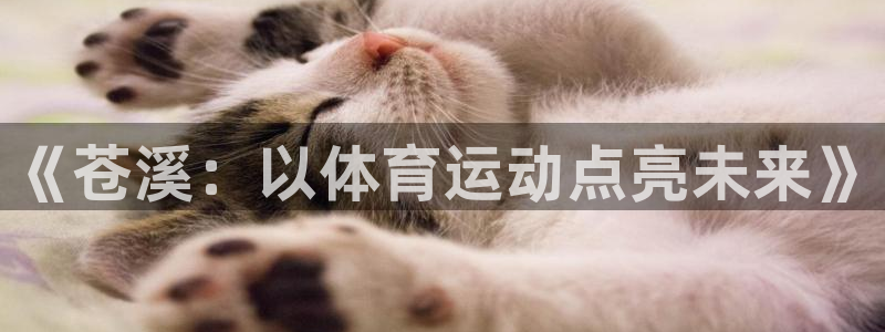 《苍溪：以体育运动点亮未来》
